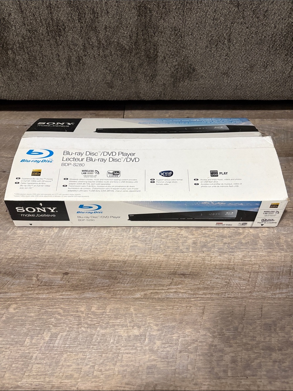 Sony Blu-ray Disc/DVD Player BDP-S280